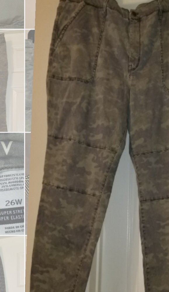Ava & Viv Camo-Skinny Jegging